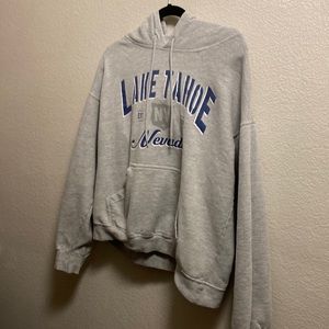 Lake Tahoe Hoodie Large Unisex